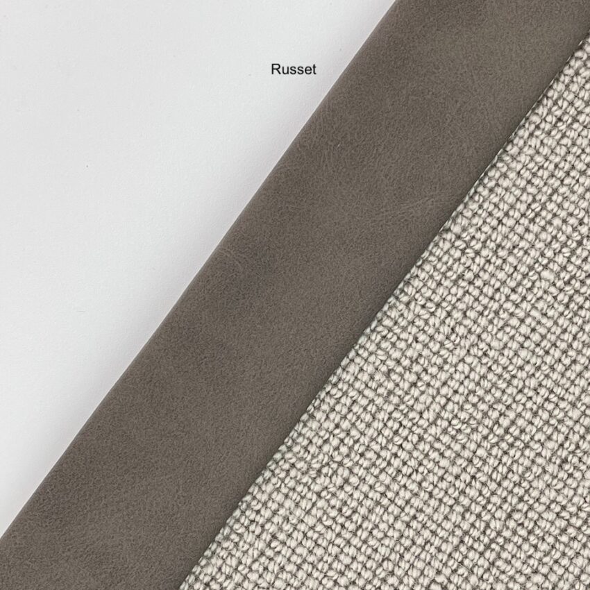 Carpet Binding Northridge Faux Leather Cotton Russet Border Tape onto carpet