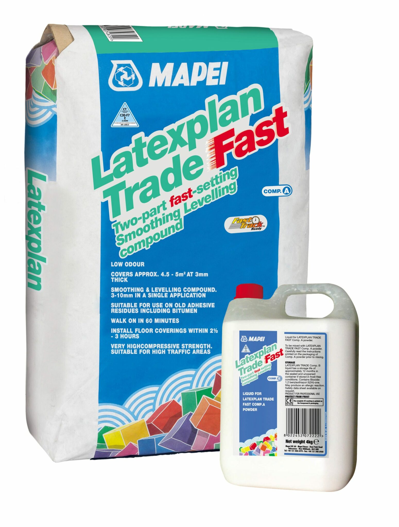 V4 wooden flooring Screeds & Levelling Mapei Latexplan Trade Fast Screed