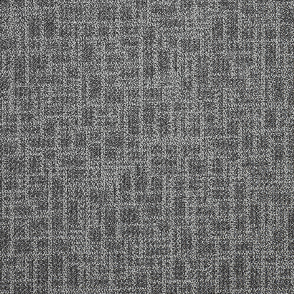 The Floor Hub Wave Carpet Tiles - Lattice Alloy Grey Buy in the Uk