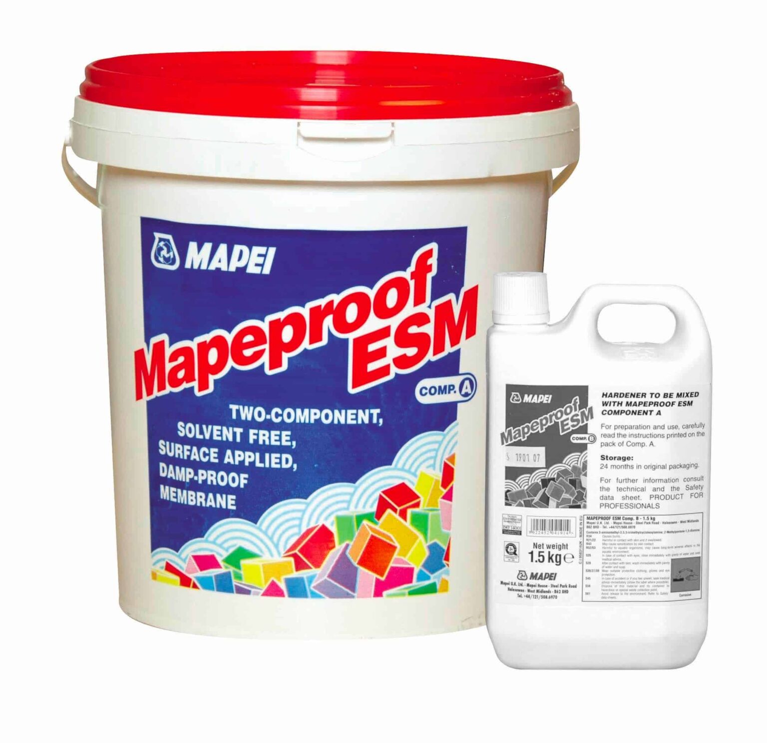 V4 wooden flooring Primer & Liquid DPM Mapei Mapeproof ESM DPM