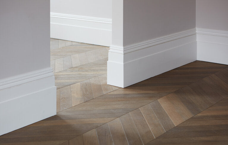 Ted Todd Unfinished Oaks Wood Flooring - Rhine Chevron