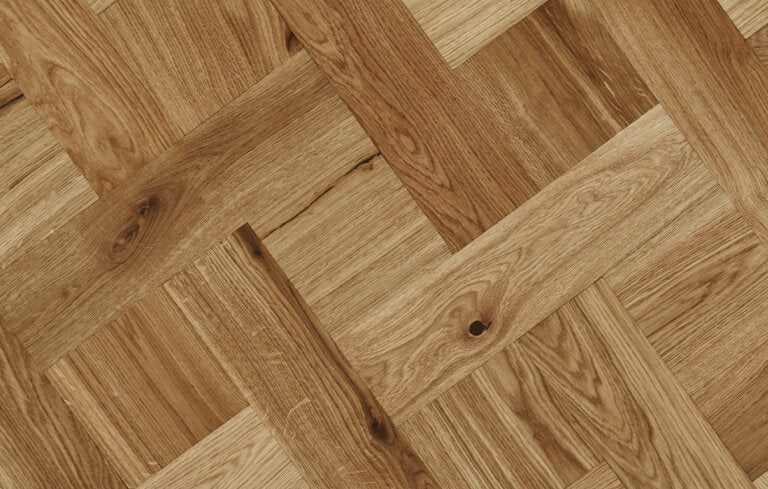 Ted Todd Unfinished Oaks Wood Flooring - Seine Continuous Versailles Pattern