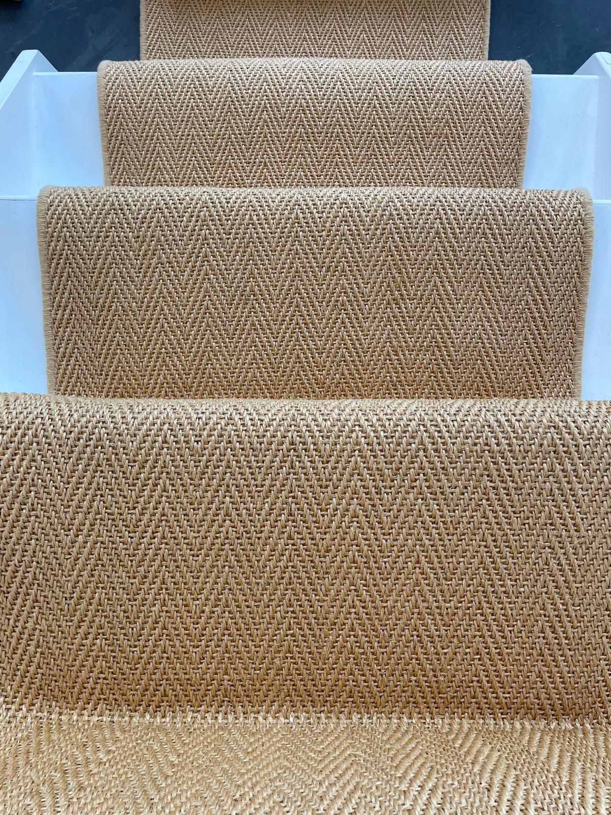 Herringbone stair runner discount