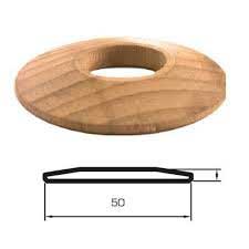 V4 wooden flooring Solid Oak Profiles Pipe Cover Snap Fit Oak Lacquer