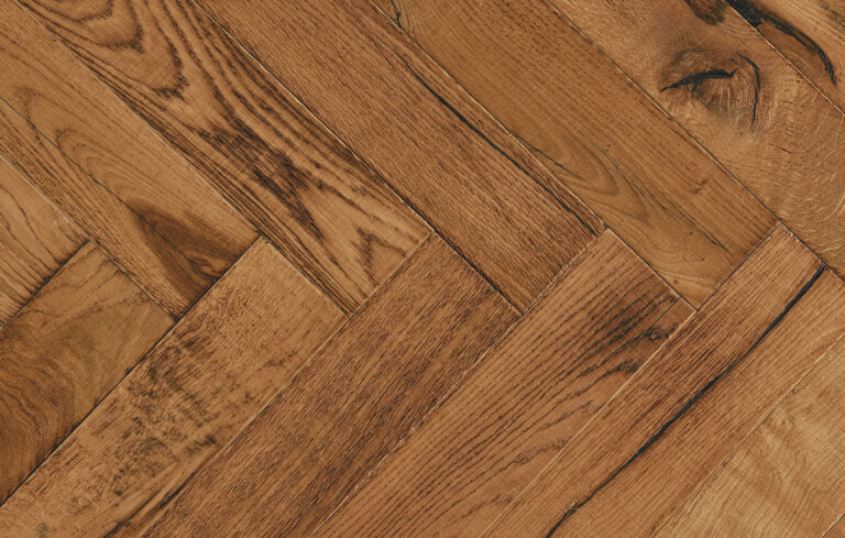 Ted Todd Crafted Textures Wood Flooring - Standen Narrow Herringbone