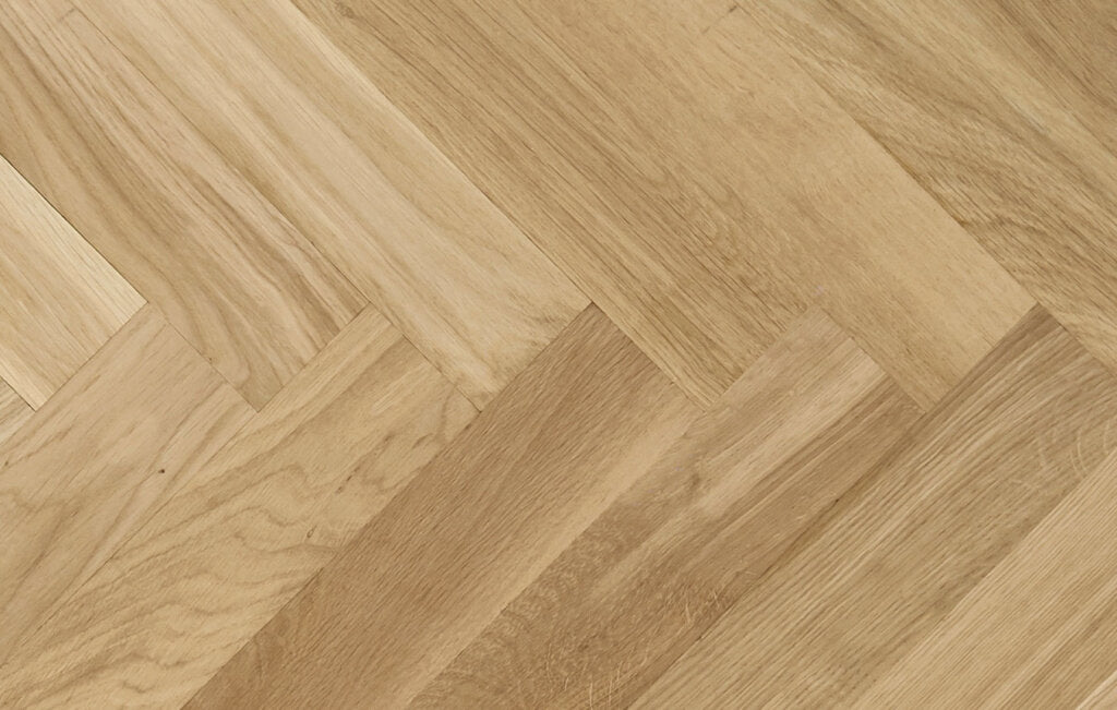 Ted Todd Unfinished Oaks Wood Flooring - Vienne Narrow Herringbone 280mm