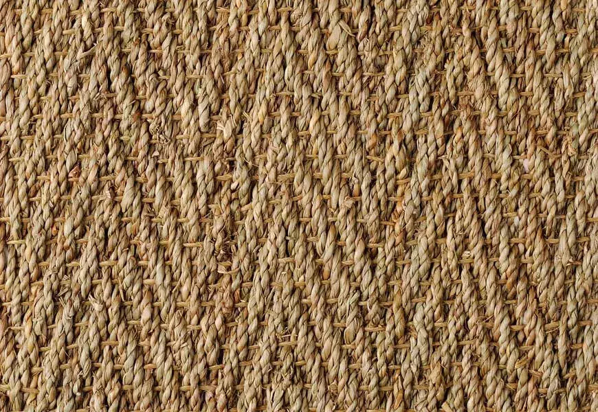 Alternative Flooring Seagrass Herringbone Carpet