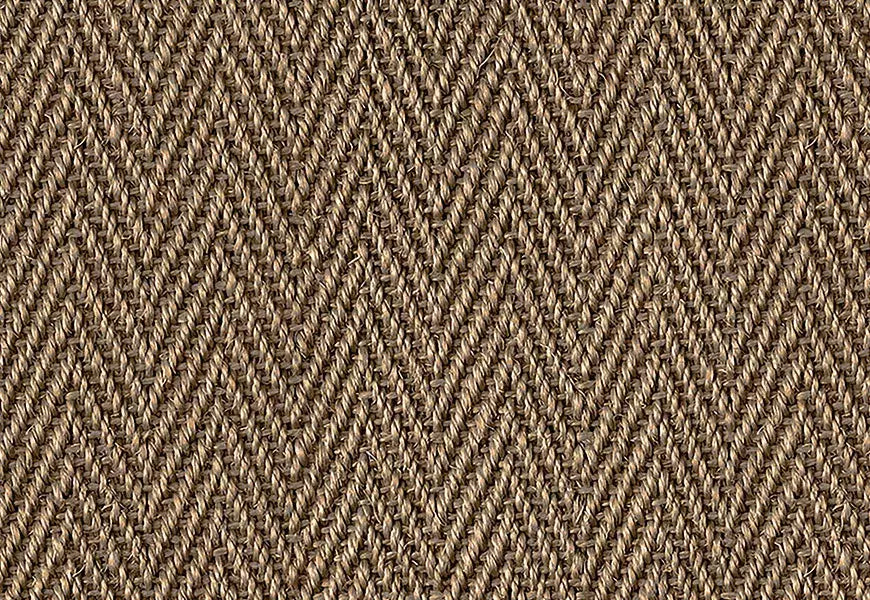 Alternative Flooring Sisal Herringbone Hinton Carpet