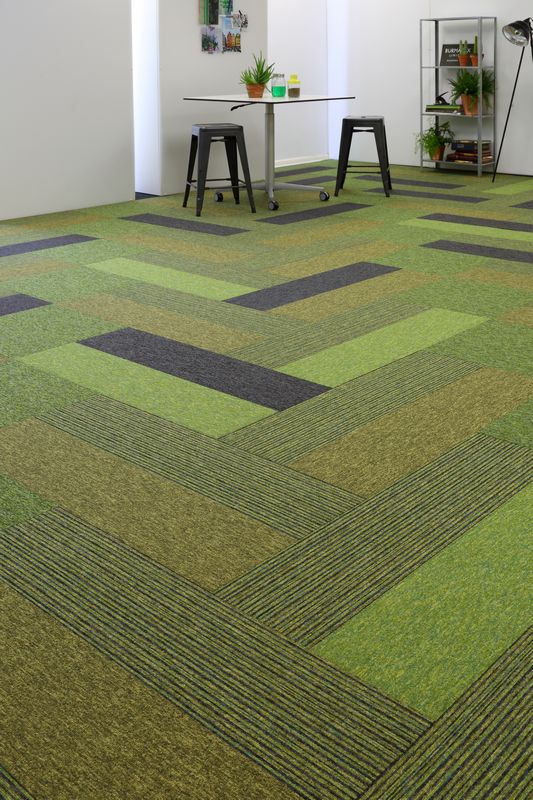 Burmatex Tivoli Bermuda Lime 21102 carpet planks, free delivery