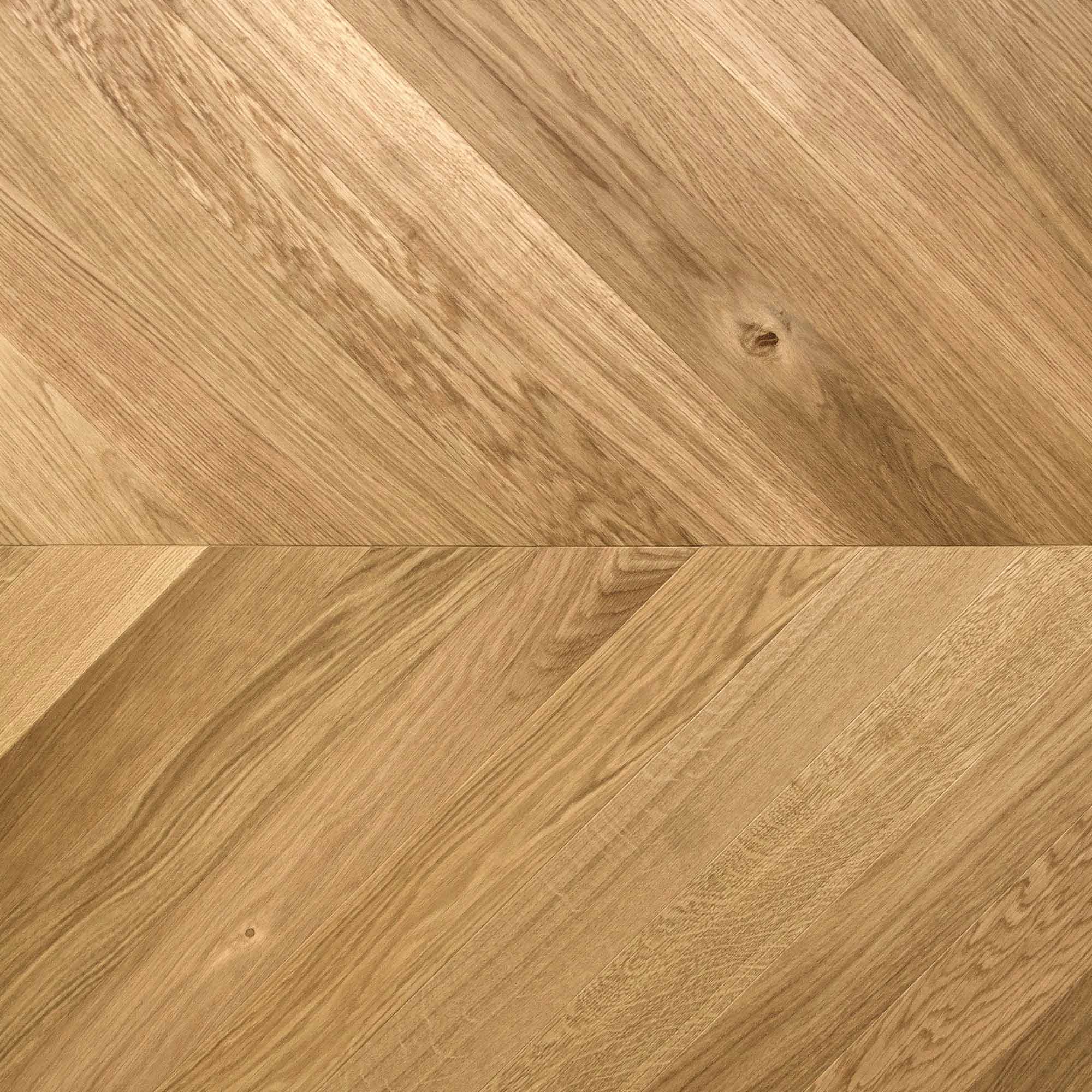 V4 Wood Flooring Chevron Natural Oak CV101