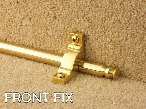 Premier Balmoral stair rod solid core brass specialist finish