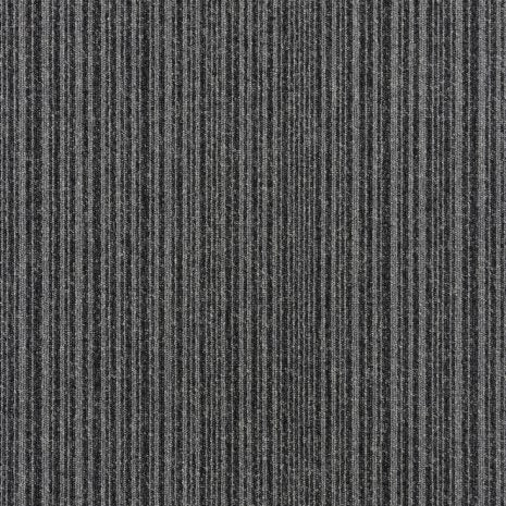 Burmatex go - to Coal Grey Stripe 21902 Nylon carpet tiles