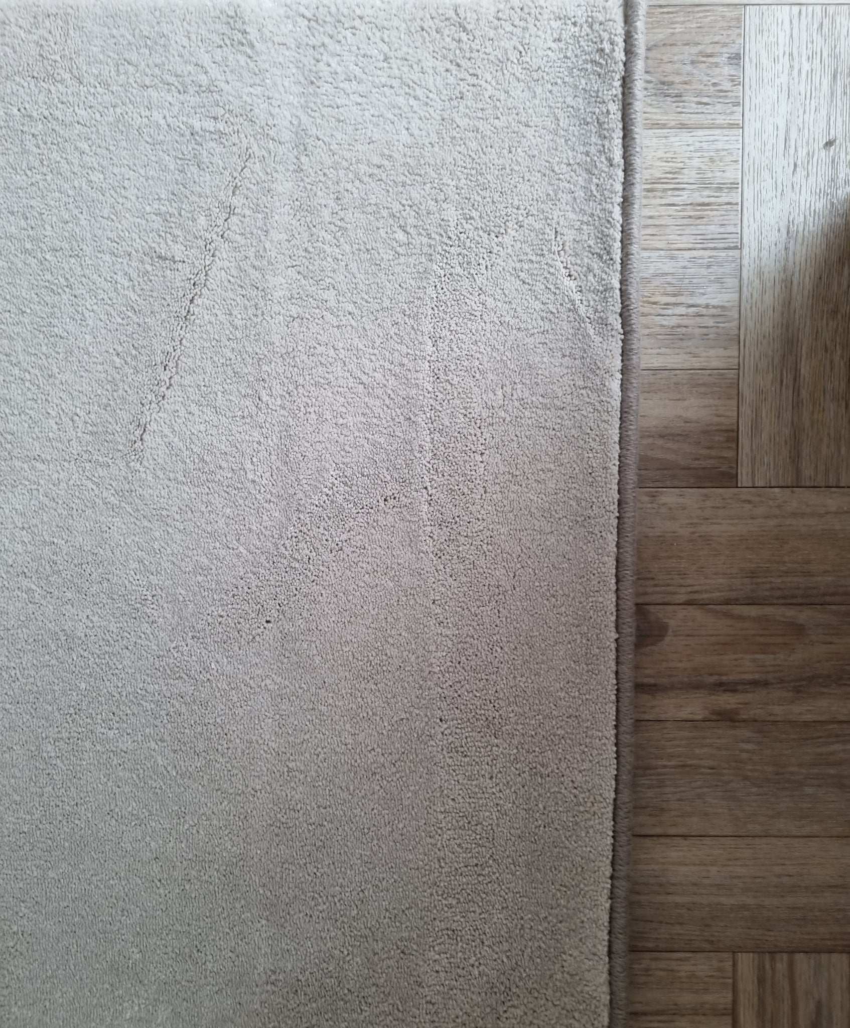 Nylon carpet floor, landing hallway and floor runner rug with whipped border