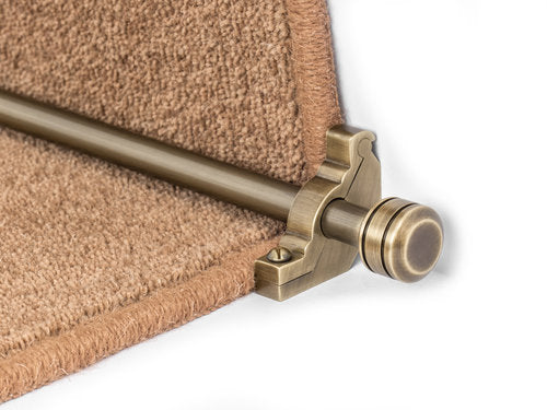 Vision Stair Rods Piston Finials For Stair Runners Made From Hollow Brass