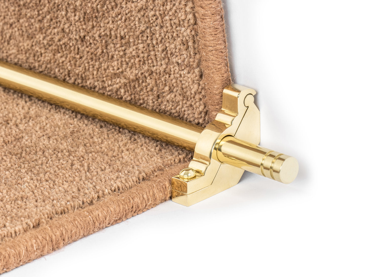 Premier Woburn stair rod solid core brass specialist finish