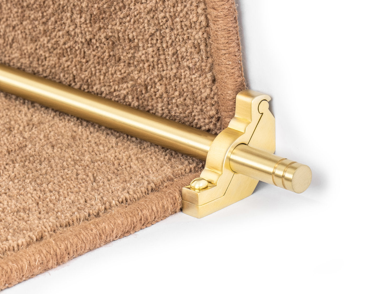 Premier Woburn stair rod solid core brass specialist finish