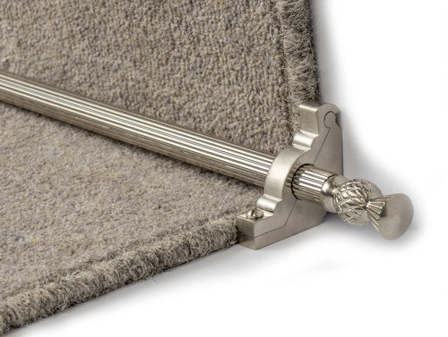 Country Arran stair rods for carpet runner Made from Hollow Brass